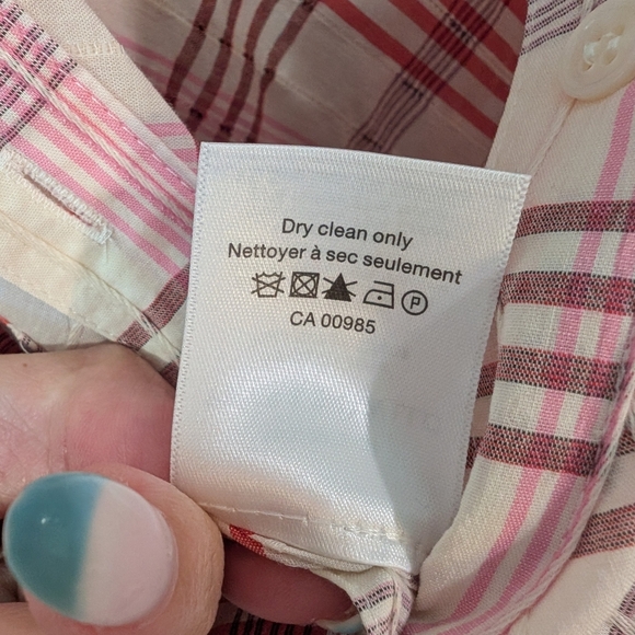 Veronica Beard Red and White Plaid Dress - Picture 8 of 10